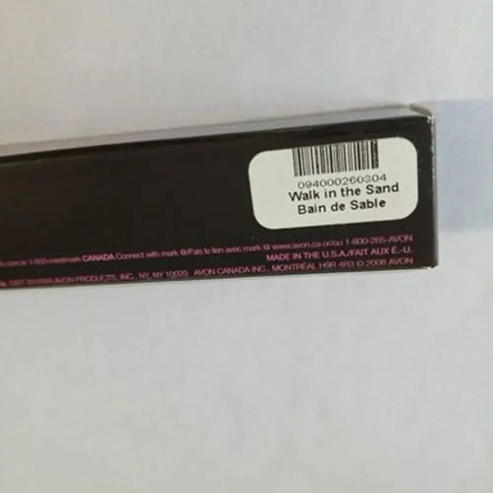 Set of (2) Avon Mark. Caribbean Shine Lip Gloss WALK IN THE SAND 0.49oz/ea NEW